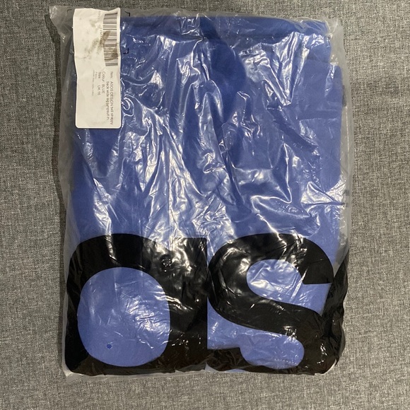 ASOS DESIGN twill strappy back wide leg jumpsuit in denim blue - Picture 5 of 5